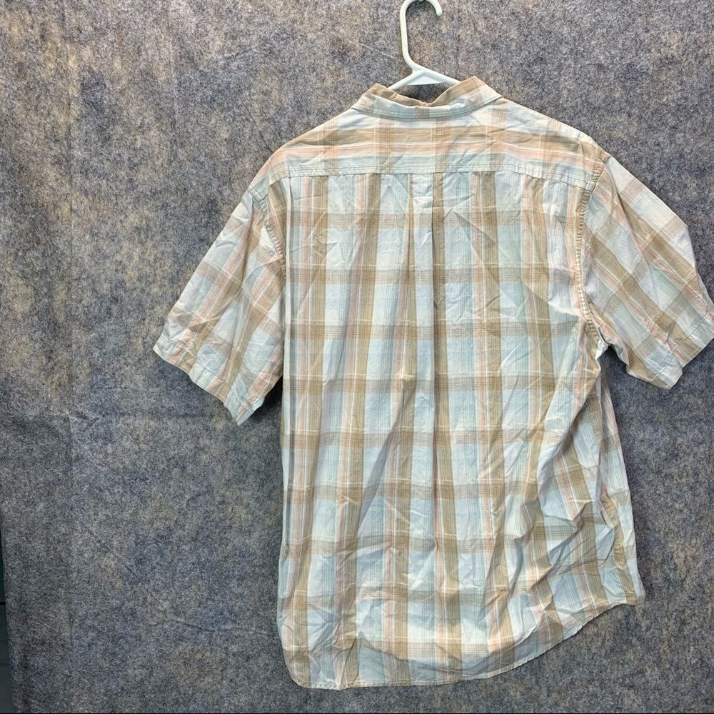 Calvin Klein Shirt Men's Large Adult Cream Long Sleeve Cotton Lightweight - Picture 8 of 10